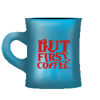 coffee mug Sticker by alfredcoffee