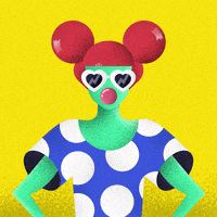 AleNicoli girl illustration woman pop GIF