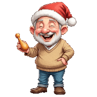 The Christmas Party Sticker