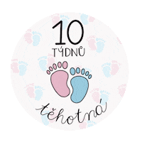 Girl Im Pregnant Sticker