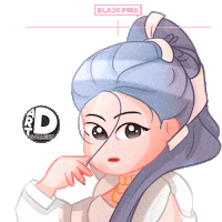 Art_Gallerydita kpop rose blink blackpink Sticker