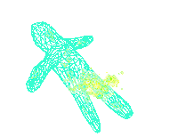 Art Flying Sticker by badblueprints