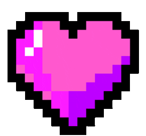 In Love Heart Sticker by Her Campus Media