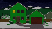 snow house GIF by South Park 
