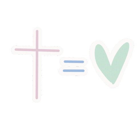 enniiaa love jesus cross jesuslovesyou Sticker