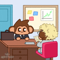 Best Of Luck Success GIF by Chimpers