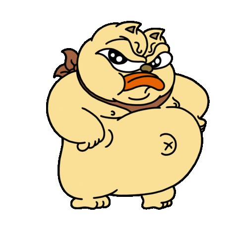 Angry Solana Sticker by ChonkyCom