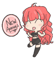 New Arrivals Sticker by Lychee the Label
