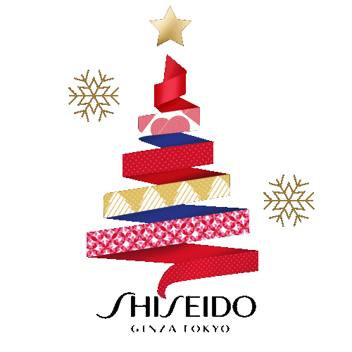Celebrate Christmas Tree Sticker by SHISEIDO