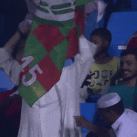 Ettifaq football flag fan old GIF