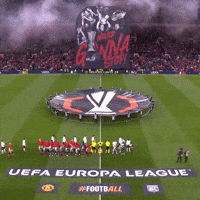 Europa League Flag GIF by Manchester United