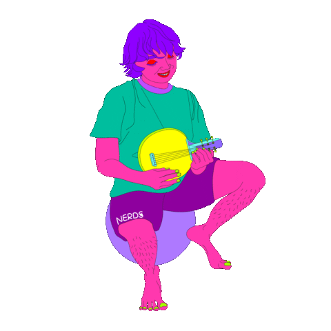 Olympics Nerds Sticker by Ghostqiao