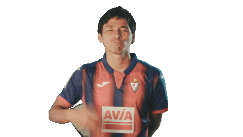 Takashi Inui Pain Sticker by SD Eibar