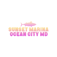 Oc Ssm Sticker by Ocean City Sunset Marina