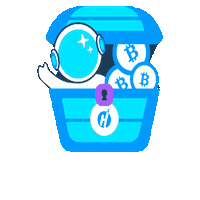 Crypto Bitcoin Sticker by Hodlnaut