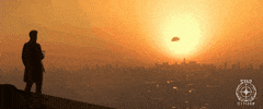 RobertsSpaceIndustries space cheers star sunset GIF