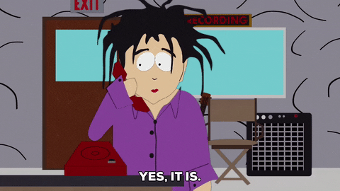phone emo GIF by South Park 