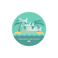 san diego jewish Sticker