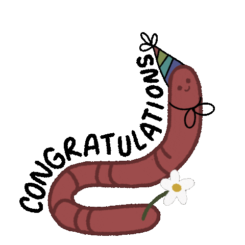 Happy Great Job Sticker by Regina Awang