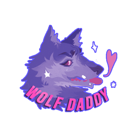 Monster Wolf Sticker