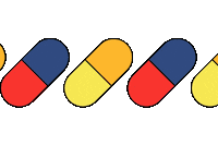 Flashing Mental Health Sticker