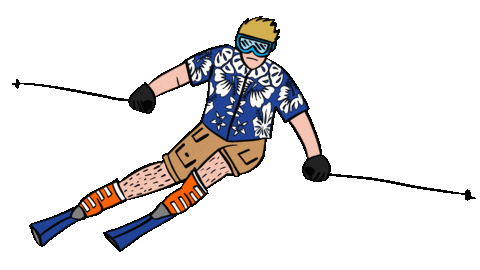 tasskiteam tasski tasskiracing mthoodsummer sunnyturns Sticker