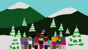 stan marsh snow GIF by South Park 