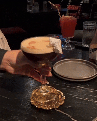 Date Night Drinking GIF
