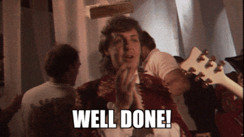 Well Done Good Job GIF by Paul McCartney