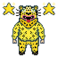 ldgjoel jaguar tigre chilpancingo tigrito Sticker