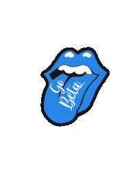 Heart Tongue Sticker by Kappa Beta Gamma International Sorority