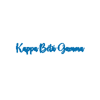 Kbg Sticker by Kappa Beta Gamma International Sorority