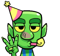 Clash Royale Goblin Sticker