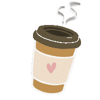 Cafe Au Lait Coffee Sticker