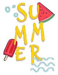 Ice Cream Summer Sticker