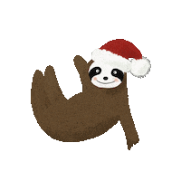 papirovamamaspk winter sloth czech lenochod Sticker