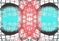 abstract 3d STICKER by The NGB