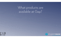 thecouponcause gap faq coupon cause GIF