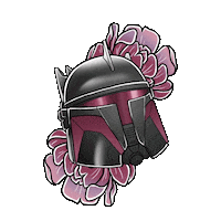 Star Wars Flowers Sticker
