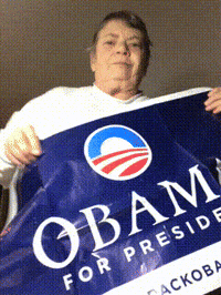 thank you obama GIF by The Standing O