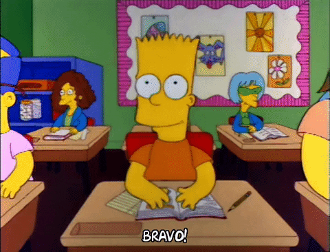 Happy Season 3 GIF by The Simpsons