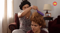 Latina Moms Brushing Your Hair
