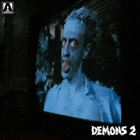 Scared Lamberto Bava GIF by Arrow Video