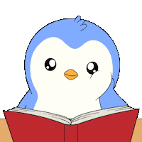 School Chilling Sticker by Pudgy Penguins