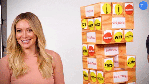 Hilary Duff GIF by BuzzFeed
