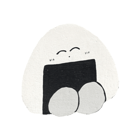 Onigiri Gisoshussha Sticker