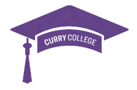 Curry Grad Sticker by Curry College