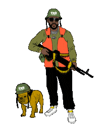 2 Chainz Soldier Sticker by T.R.U.
