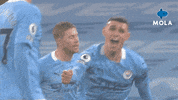 Man City Reaction GIF by MolaTV