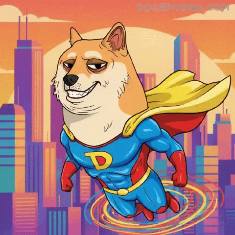 Flying Lets Go GIF by Doge Pound